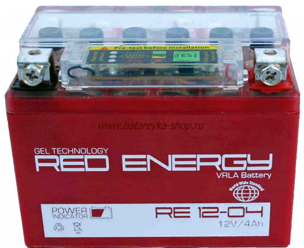 Аккумулятор для скутеров Red Energy
