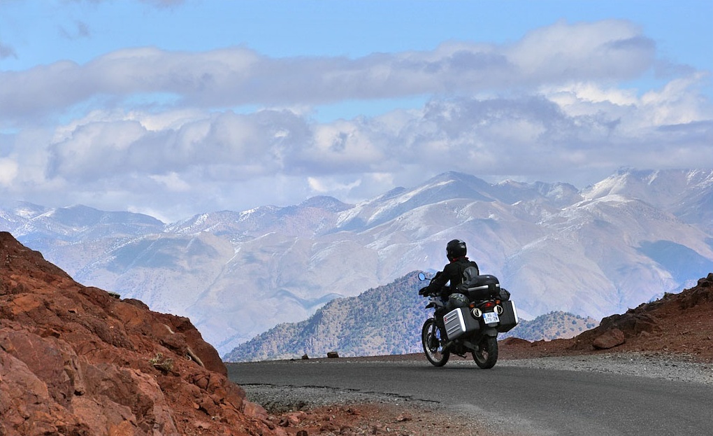 Вождение мотоцикла в горных условиях